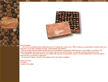 Tablet Screenshot of govatoschocolates.com